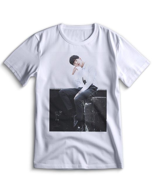 Top T-shirt Футболка SF9 k-pop 0151 белая L