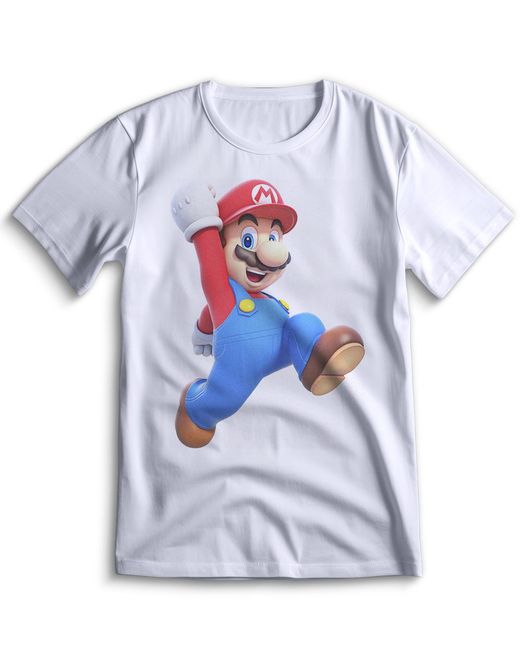 Top T-shirt Футболка Mario Марио Луиджи 0016