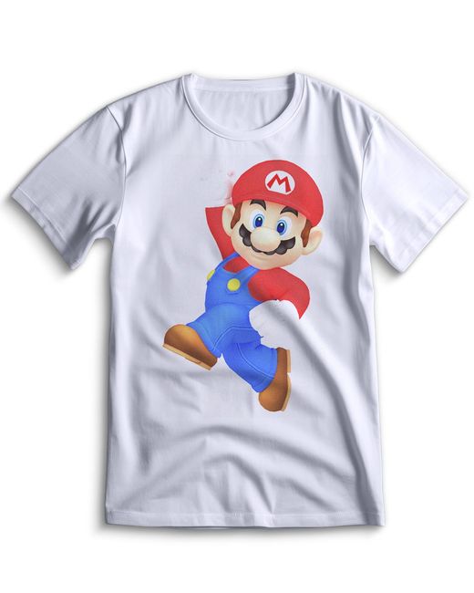Top T-shirt Футболка Mario Марио Луиджи 0042 3XS