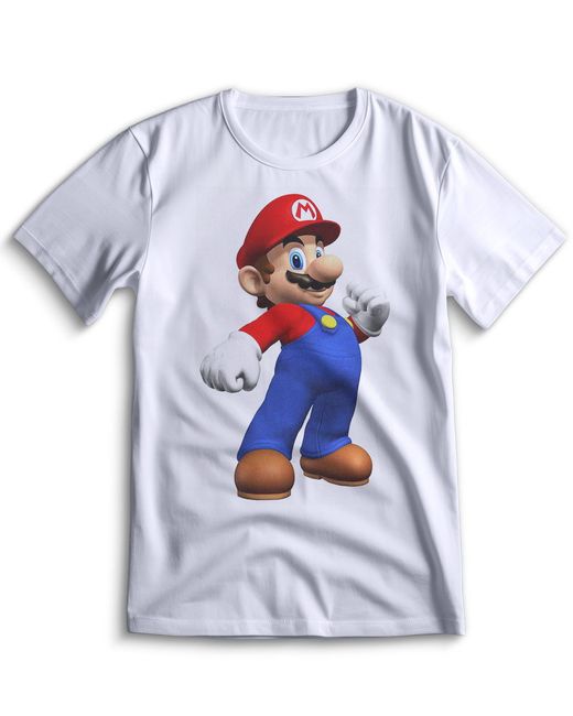 Top T-shirt Футболка Mario Марио Луиджи 0060