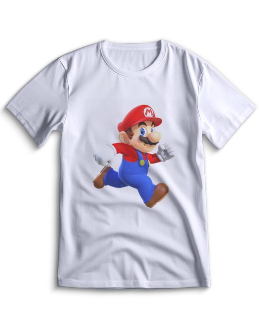 Top T-shirt Футболка Mario Марио Луиджи 0008