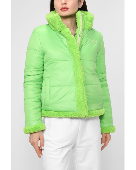 Guess Куртка V2BL08 WF0G0 зеленая