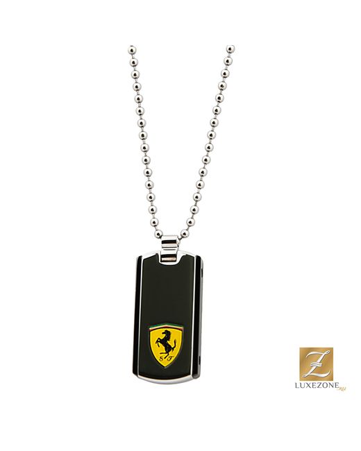 Ferrari Колье из стали 42 см эмаль
