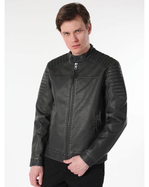 Colin's Кожаная куртка CL1062456Q1.V1 черная