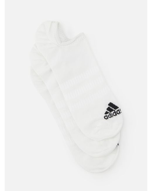 Adidas Комплект носков мужских белых