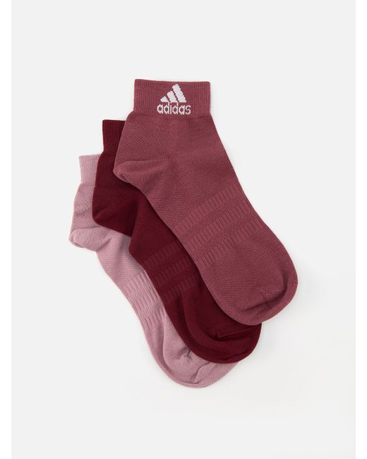 Adidas Комплект носков мужских розовых