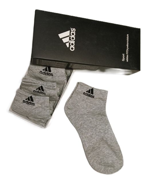 Adidas Комплект носков унисекс Days серых 5 пар