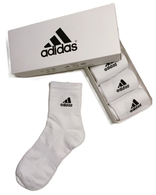Adidas Комплект носков унисекс Days белых 5 пар