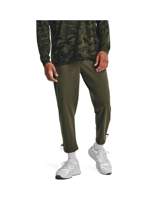 Under Armour Спортивные брюки Ua Unstoppable Crop Pant зеленые