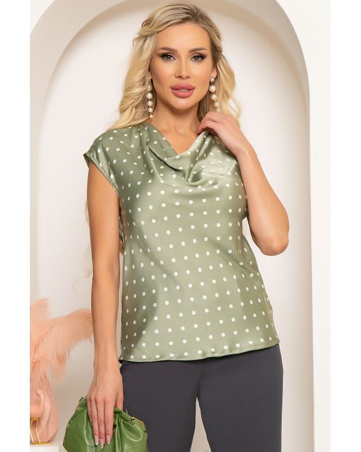 Lt Collection Блуза Клио зеленая