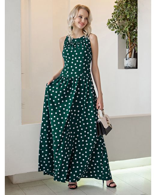 Olivegrey Платье Pl000720Lleora зеленое