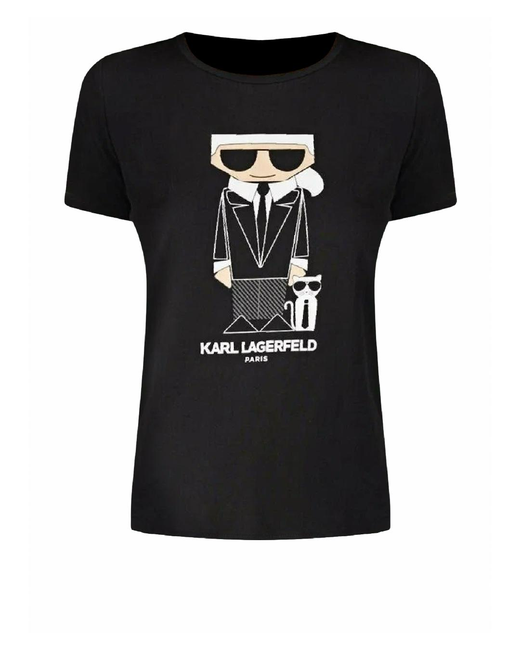Karl Lagerfeld Футболка L8WHZ004 черная