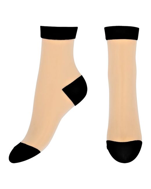 Socks Носки полиамид бело-черные р универсальный