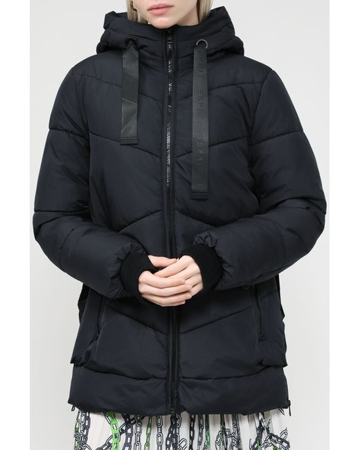 Esprit Casual Куртка черная