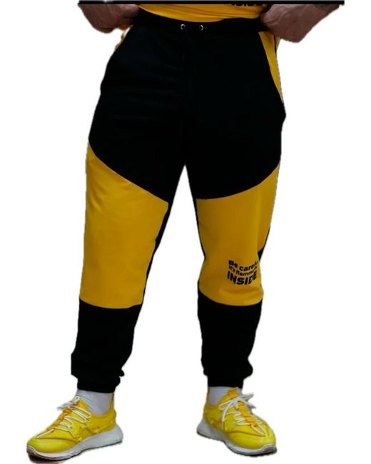 INFERNO style Спортивные брюки Б-002-000 желтые