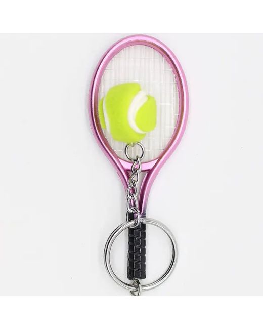 Taan Брелок унисекс Keychain Mini Racket lilac