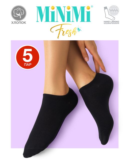 Minimi Basic Комплект носков женских черных 35-38