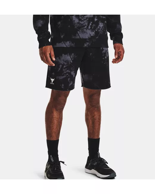 Under Armour Спортивные шорты Pjt Rock Rival Fleece Sts черные M