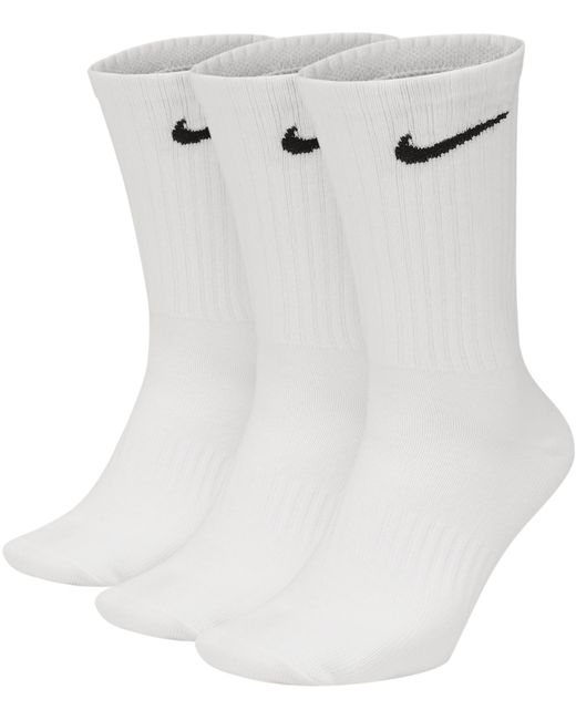 Nike Комплект носков унисекс Sx7676-100 белых 3 пары