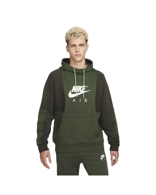 Nike Толстовка мужская зеленая