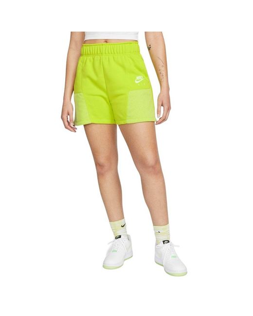 Nike Cпортивные шорты Air Flc Short зеленые