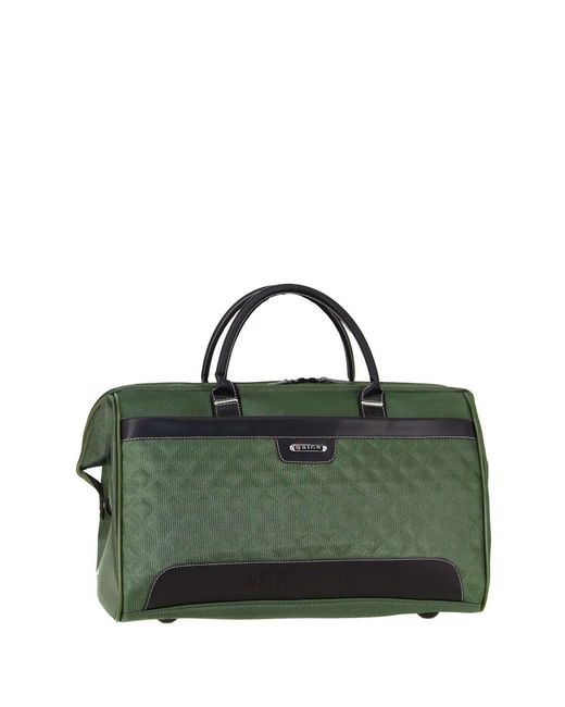 Rion+ Дорожная сумка унисекс RION зеленая 50х32х26 см