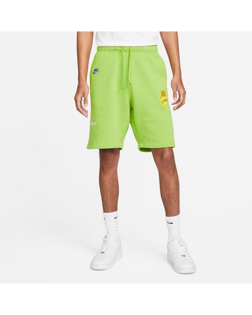 Nike Спортивные шорты Spe Ft Short Mfta зеленые