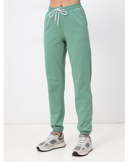 Mom №1 Спортивные брюки 3170 зеленые 48 RU