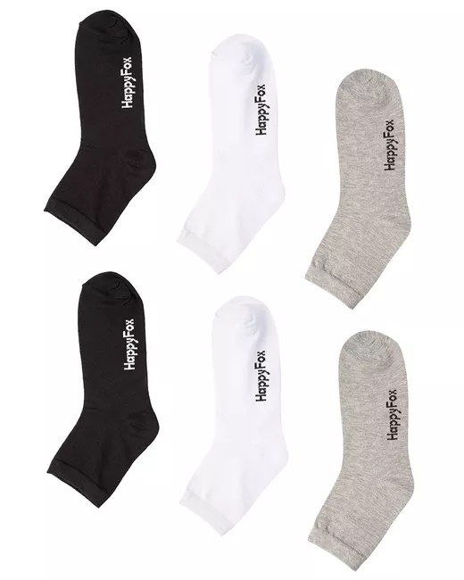 HappyFox Комплект носков женских HFET3002NK разноцветных 6 пар
