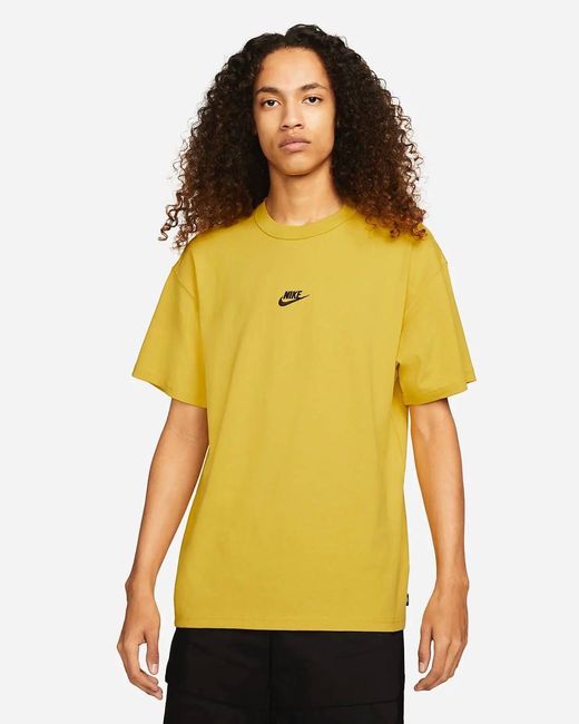 Nike Футболка желтая M