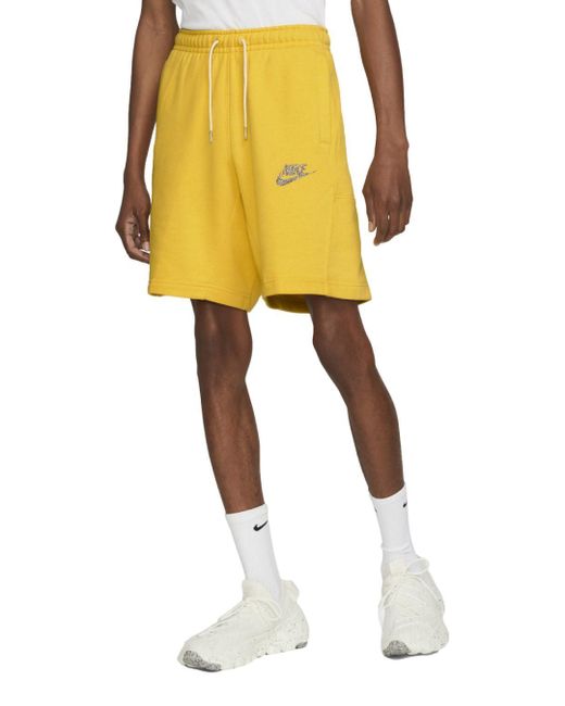 Nike Спортивные шорты Nsw Revival Flc Short C желтые