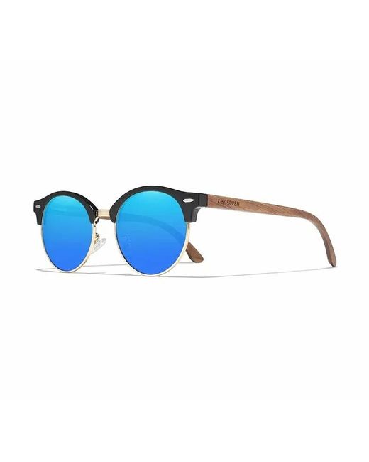 Kingseven Солнцезащитные очки унисекс W-5517 синие