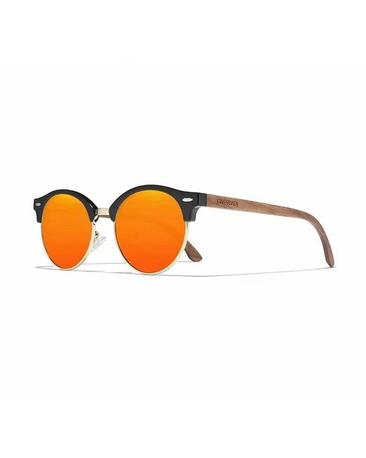 Kingseven Солнцезащитные очки унисекс W-5517 оранжевые