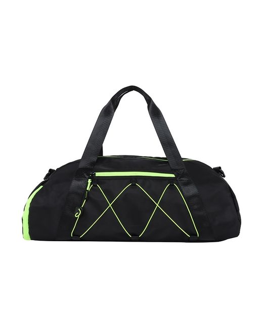 Kari Дорожная сумка A77901 черная/светло-зеленая