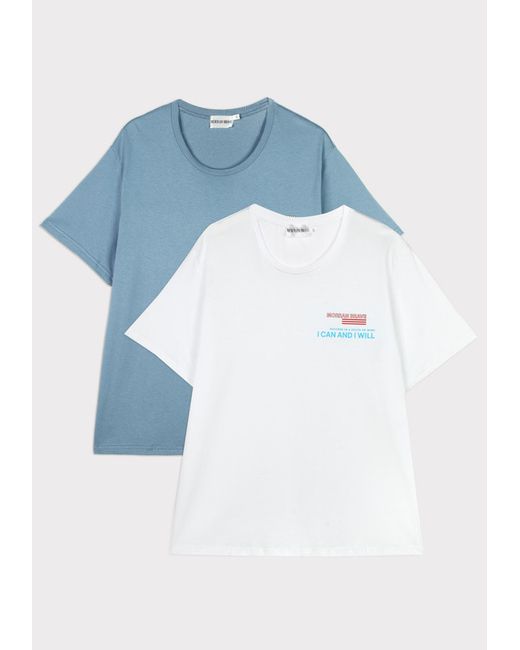 Morran Brave Комплект футболок мужских 312102 синих