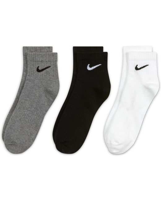 Nike Комплект носков унисекс Everyday Lightweight разноцветных L