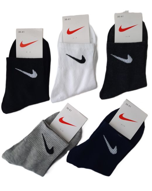 Nike Комплект носков женских Н5Ж разноцветных 36-41 5 пар