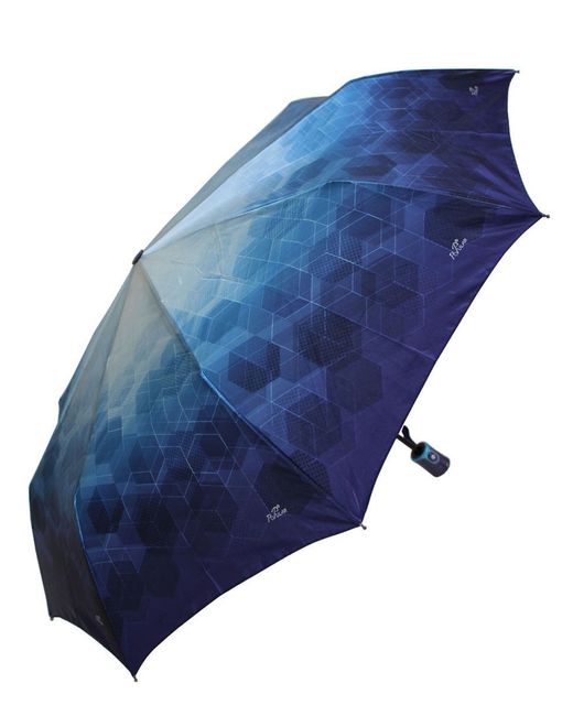 Popular umbrella Зонт 2007 темно-синий/лазурный