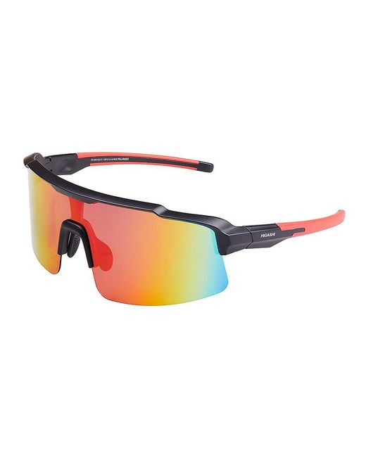 Higashi Спортивные солнцезащитные очки унисекс HC0101 черные оранжевые