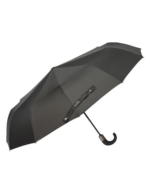 Popular umbrella Зонт черный/крюк ручка