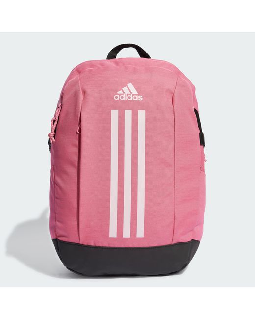 Adidas Рюкзак унисекс размер NS розово-бело-чёрный-AEXV
