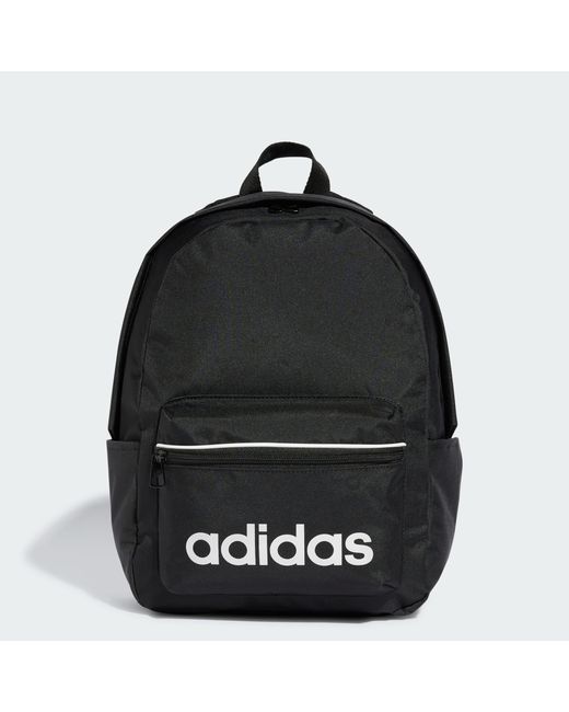 Adidas Рюкзак унисекс размер NS чёрно-бело-чёрный-095A