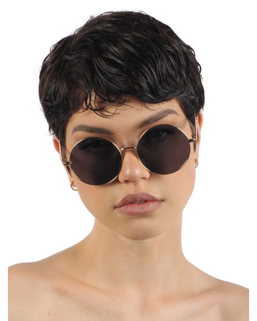 Pretty Mania Солнцезащитные очки унисекс ANG556-1 серые