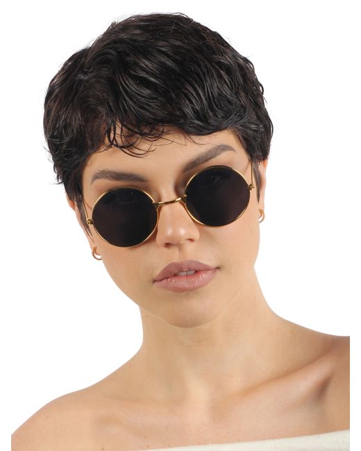 Pretty Mania Солнцезащитные очки унисекс ANG554-1 черные