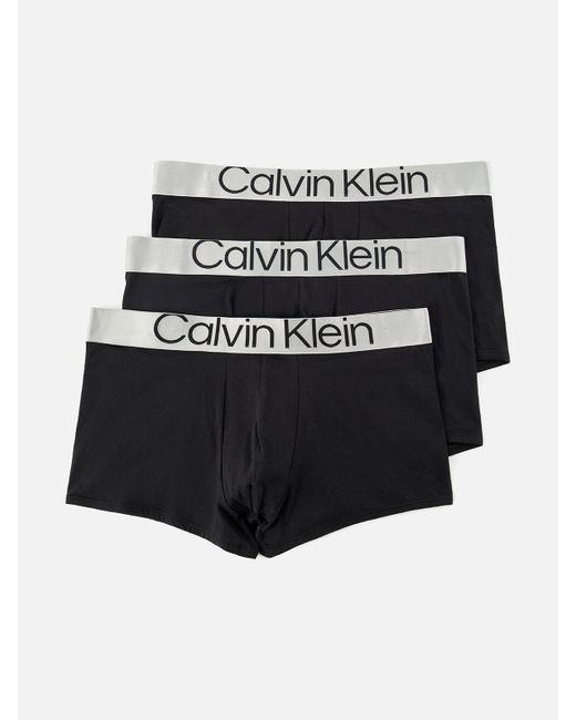 Calvin Klein Комплект трусов мужских черных L