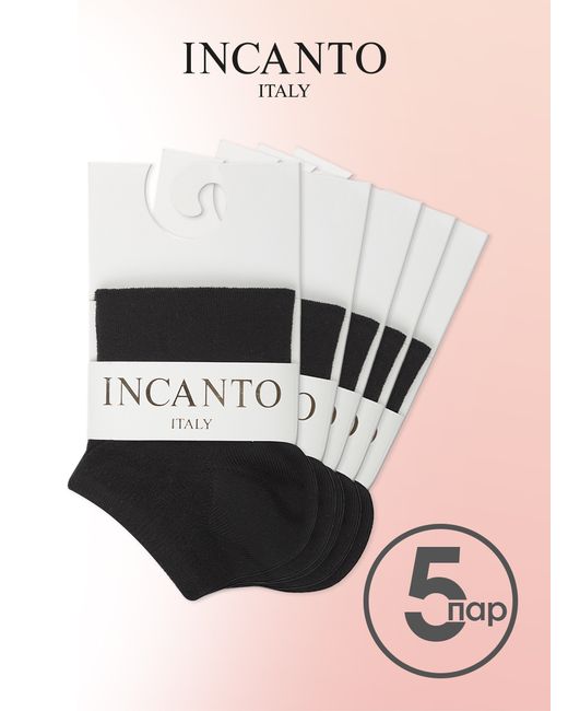 Incanto Collant Комплект носков женских IBD731005 черных 5 пар