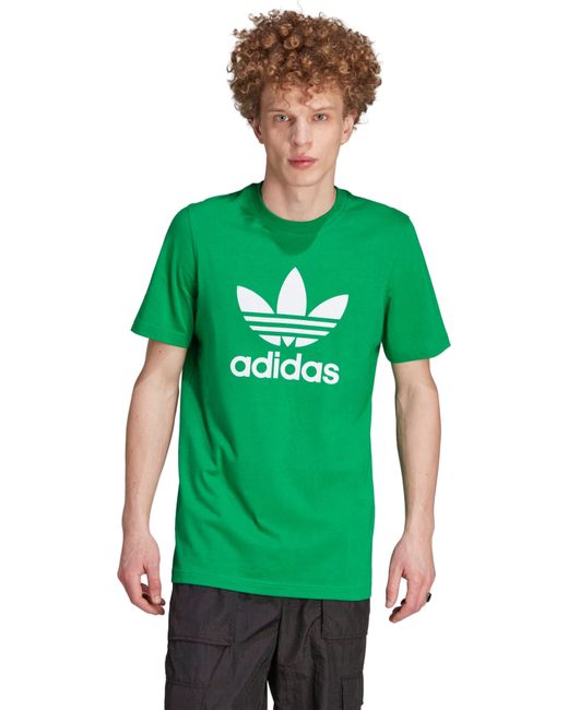 Adidas Футболка TREFOIL T-SHIRT зеленая XL