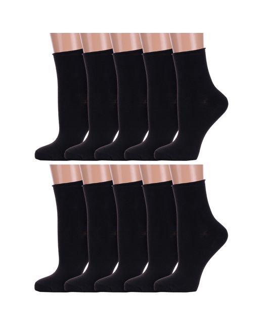 Hobby Line Комплект носков женских 10-Нжх черных 10 пар