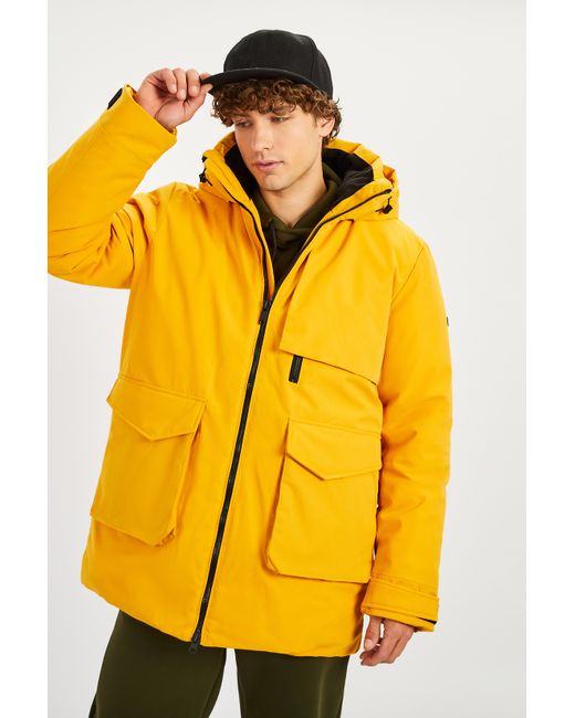 Baon Зимняя куртка желтая S