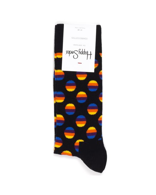 Happy Socks Носки унисекс Sunrise Dot черные